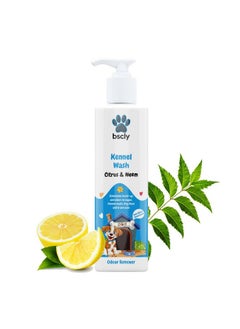 Harrods Bscly Kennel Wash - Pet Area Cleaner - 200ML | All-Natural, Eco-Friendly Kennel & Floor Cleaner | Safe for Pets & Children | Multi-Surface & Odor Eliminator  - Image 1