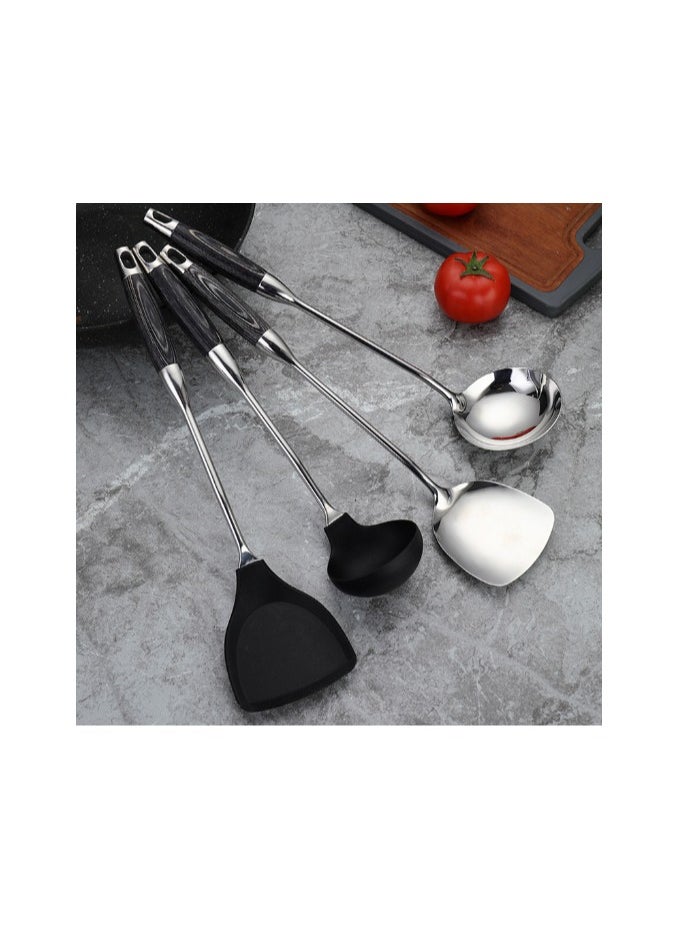EBMINI Four Piece Set Of New Stainless Steel Kitchen Supplies 