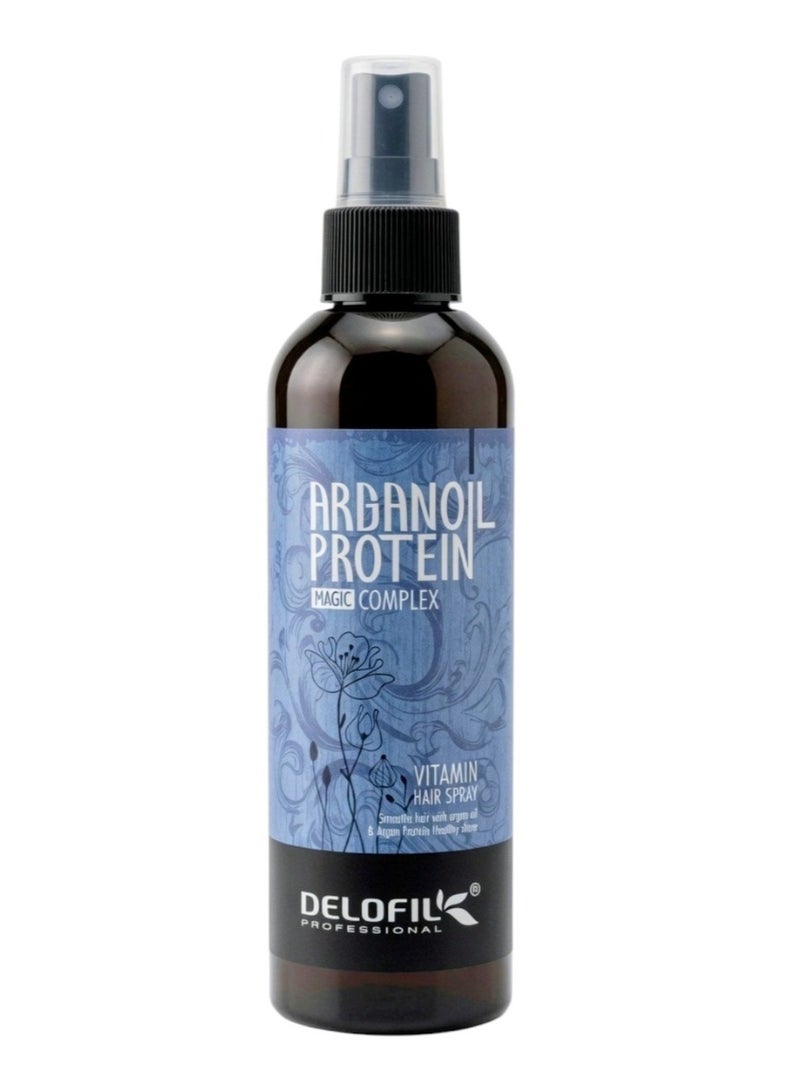 DELOFIL Vitamin Hair Spray 260 ml Magic Argan Oil Protein - Image 1