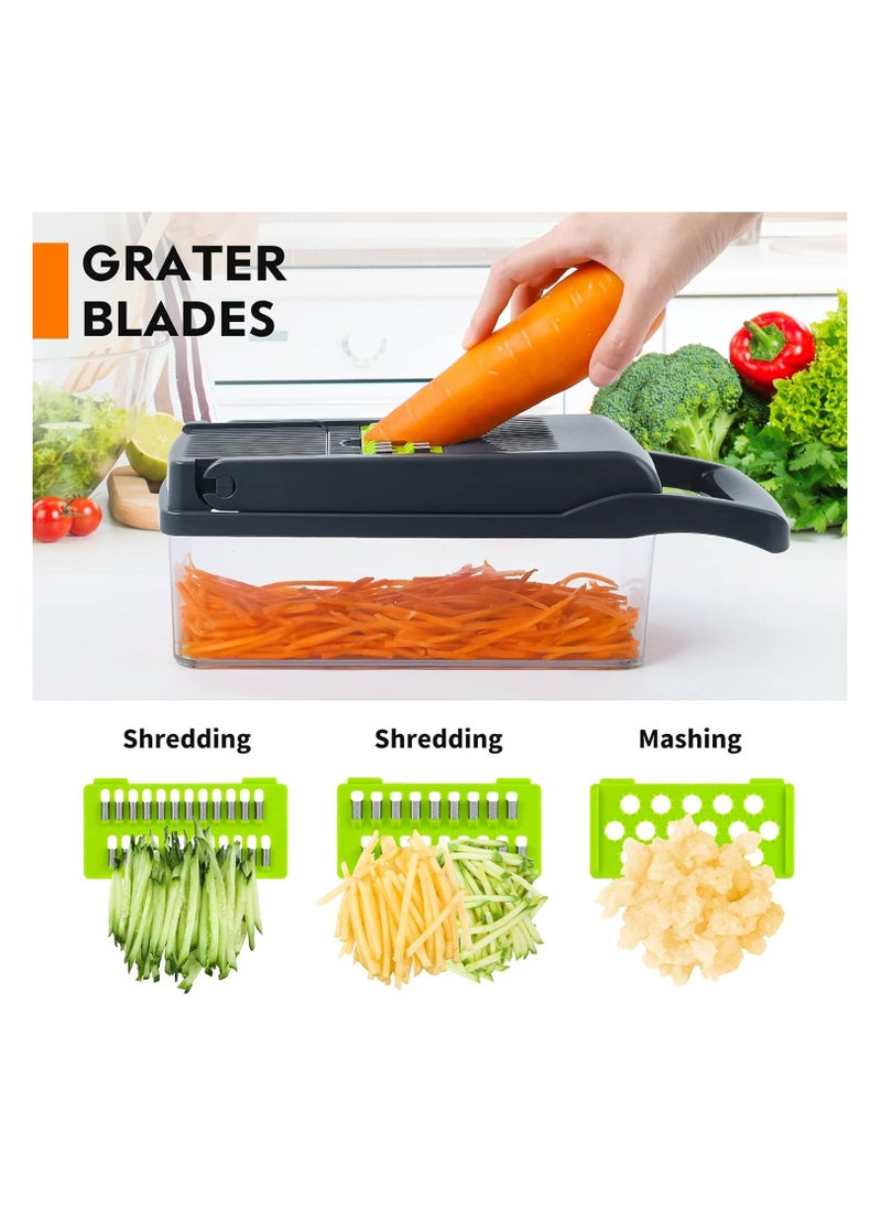 INFLUX Vegetable Chopper, Pro Onion Chopper, 14 in 1  - Image 4