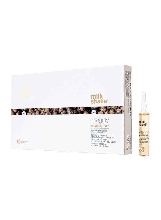 ميلك شيك مجموعة لوشن شعر انتيغرتي ريبيرنغ المرطب 8 انبوبة × 12 مل - Image 1