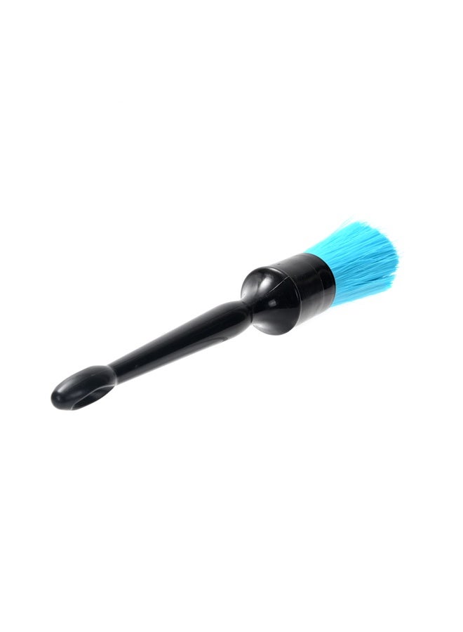 لوازم فرشة تنظيف سيارة راس ازرق - 19x3.5 سم - فرشاة شعيرات ناعمة للسيارة، مرنة، خالية من الخدوش، قابلة لإعادة الاستخدام والغسل، لتنظيف لوحة القيادة، فتحات التهوية، الحواف، العجلات، المحرك، والداخلية - Image 2