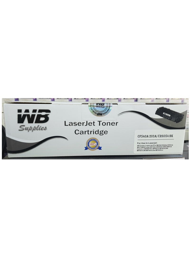 Compatible Toner 054 / CRG054 Black For Use In Canon i-SENSYS LBP621CW/623CW/MF641CW/MF643cdw/MF645cx