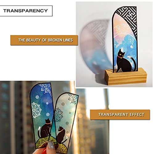 DEARART Cute Bookmarks 3 Type 6pcs Page Markers, Book Markers Best Gifts for Women Teacher Student Friends, Cute Cat-6 - Image 4