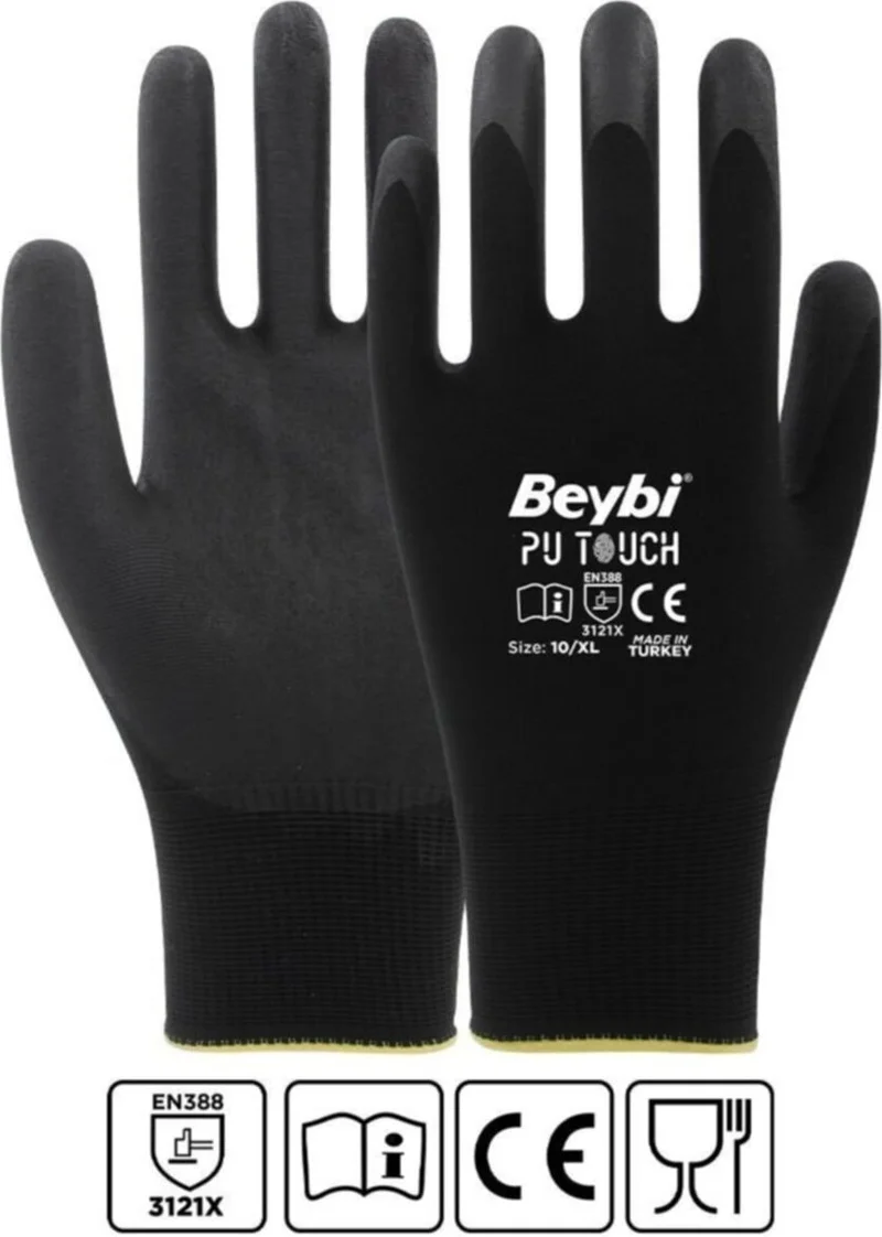 بيبي Pu Touch 10(Xl) Gloves