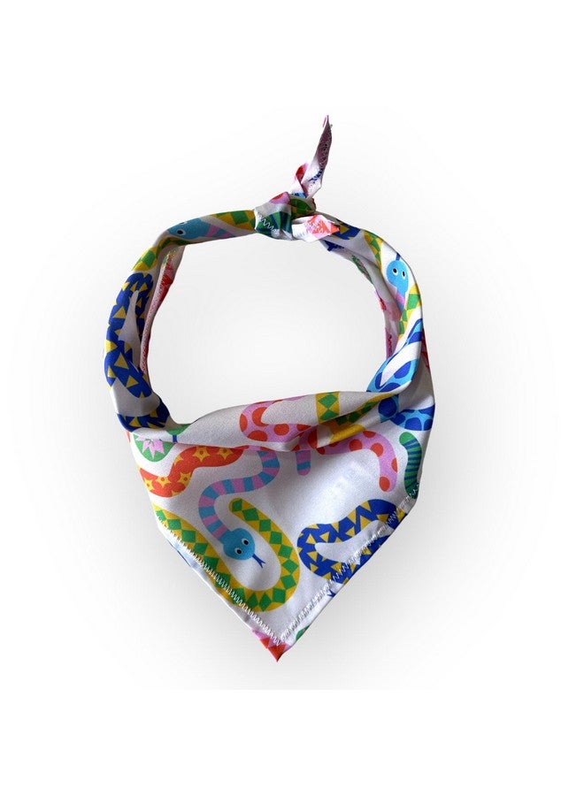 W Brings Snakes No Ladders Dog Bandana | This Stunning Gorgeous Dog Bandana Scarf Is Perfect For Your Dog’S Day Out. One Size Fits All. - Image 2