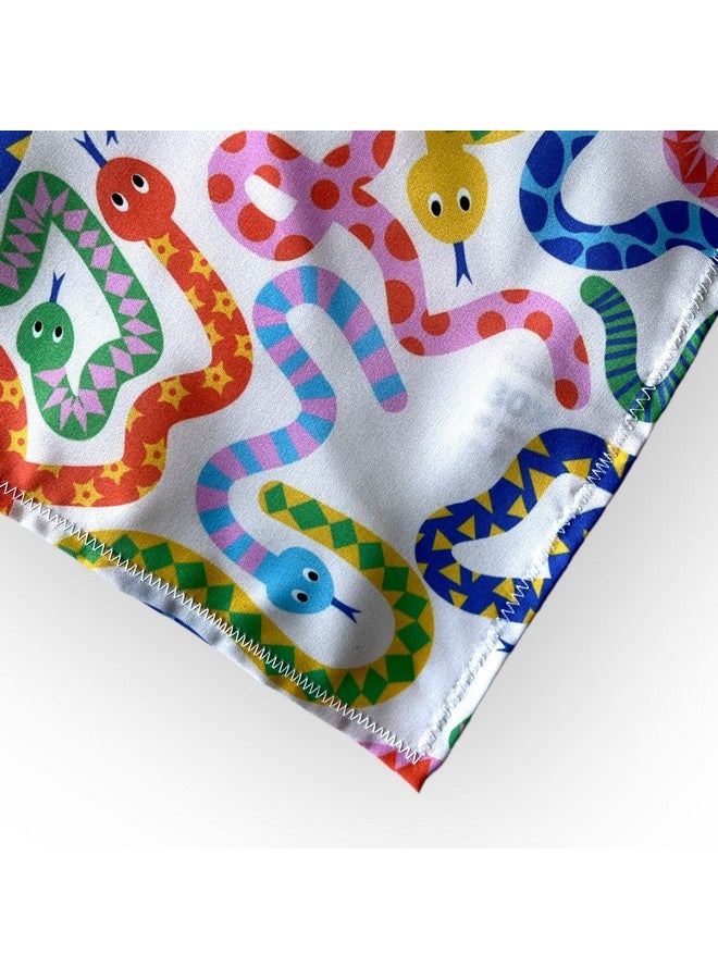 W Brings Snakes No Ladders Dog Bandana | This Stunning Gorgeous Dog Bandana Scarf Is Perfect For Your Dog’S Day Out. One Size Fits All. - Image 3