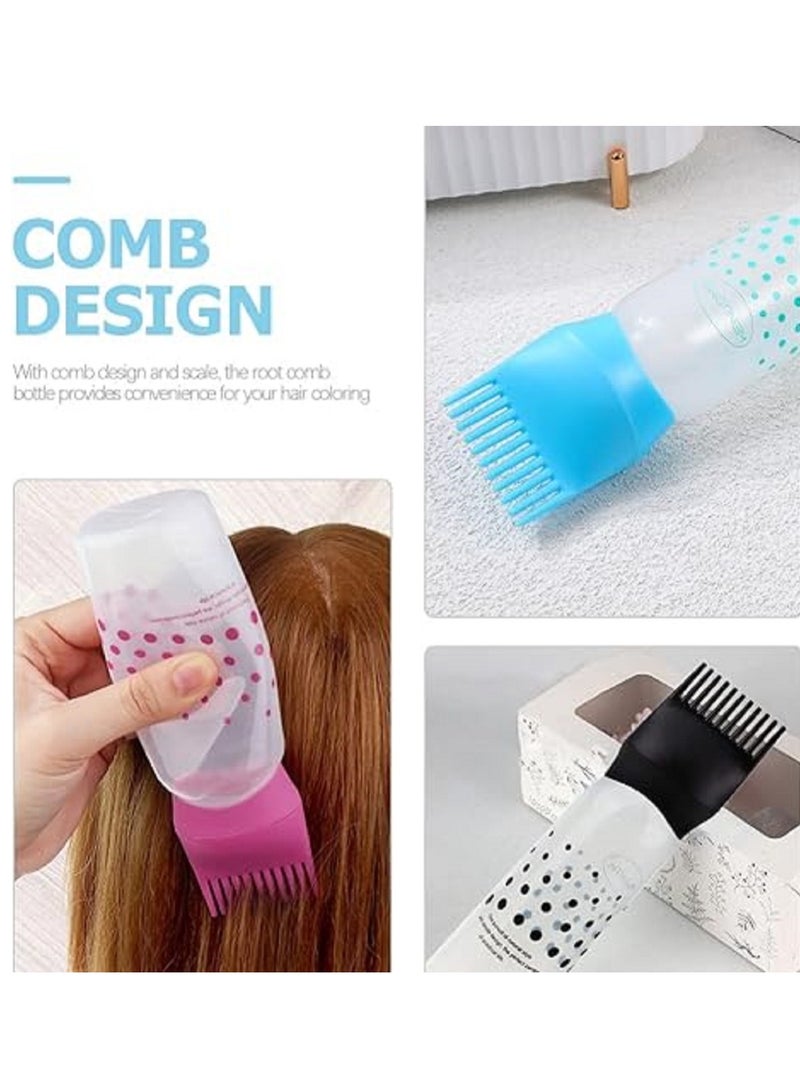 Root Comb Applicator Bottle Blue - Image 4