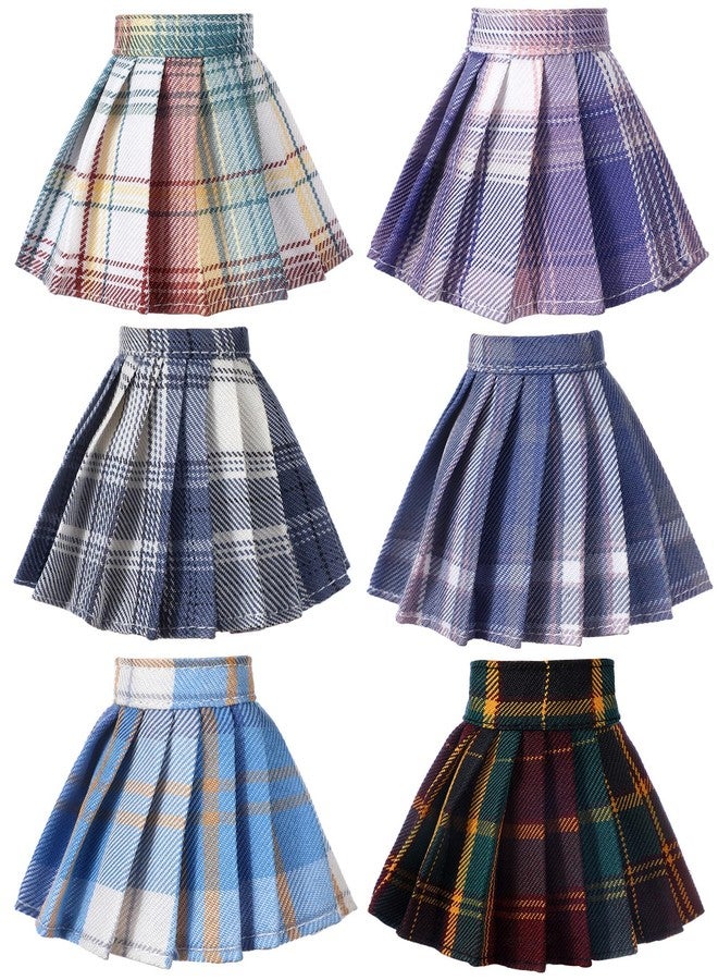 Bencailor 6 Pcs Doll Clothes for 11.8 Inch Doll Summer Outfit Accessories Skirt Dress Clothing for Girl Birthday Gift(Classic Style) - Image 1