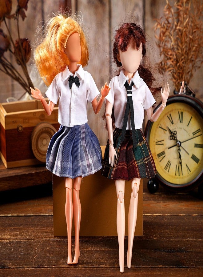 Bencailor 6 Pcs Doll Clothes for 11.8 Inch Doll Summer Outfit Accessories Skirt Dress Clothing for Girl Birthday Gift(Classic Style) - Image 4