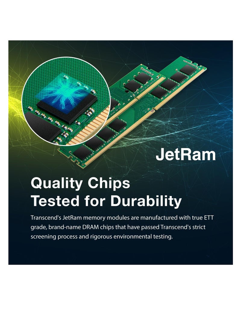 Transcend JM2666HSE-16G 16GB DDR4 2666MHz So-DIMM 1Rx8 1.2V  - Image 3