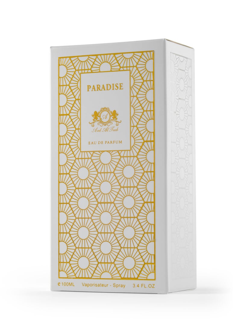 Ard Al Teeb Ard Al Teeb Paradise Eau De Parfum for Female 100 ml  - Image 3