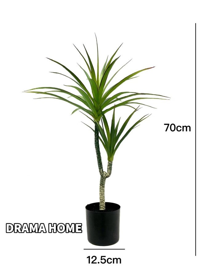 Artificial Tree With Two Branches of Yucca Tree For Home And Office Decoration, Height 70 cm - pzsku/Z25B0407D74FB3A6AF5DBZ/45/_/1726930279/817b859f-e8ee-4c24-ba05-a5f4f5ea3ff9