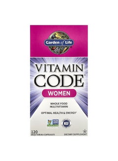 Garden of Life Garden of Life, Vitamin Code®, Women Whole Food Multivitamin, 120 Vegetarian Capsules  - Image 1