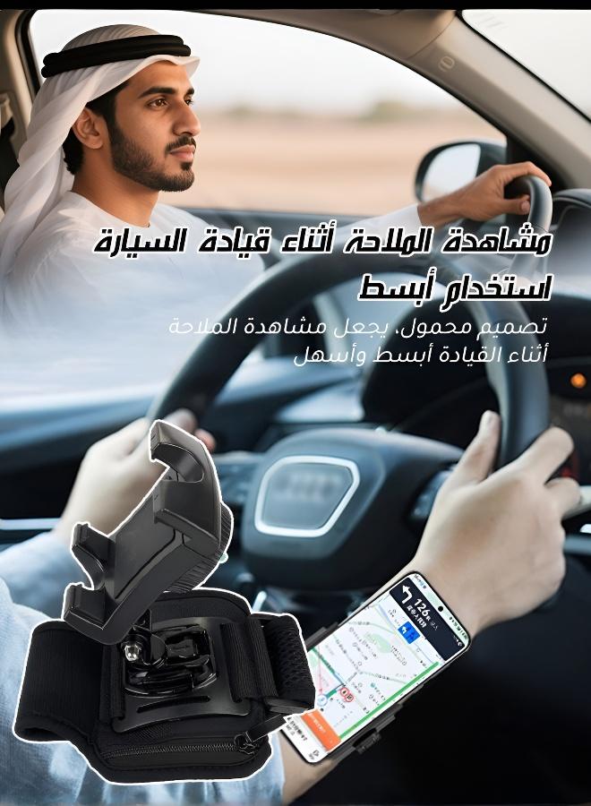 Arm & Wrist Phone Holder - Adjustable Strap for Active Lifestyles - Image 2