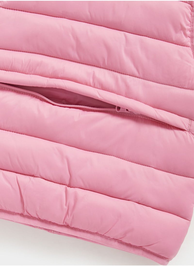 mothercare Kids pack-away quilted gilet  - Image 5