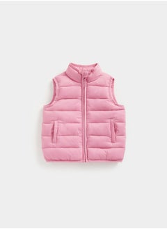 mothercare Kids pack-away quilted gilet  - Image 1