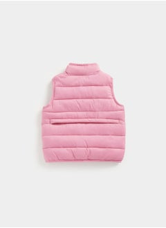 mothercare Kids pack-away quilted gilet  - Image 2