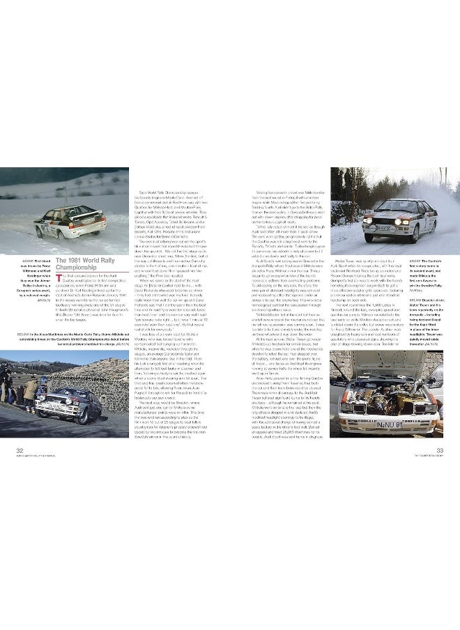 Audi Quattro Rally Car Manual: 1980 to 1987 (includes Group 4 & Group B rally cars)  - Image 4