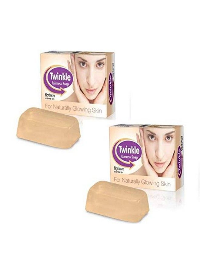 TWINKLE صابون عضوي ومطهر لبشرة متألقة طبيعياً للرجال والنساء (75 جرام × 3 عبوة صابون) - Image 1