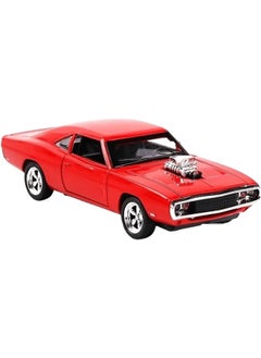 Generic Dodge Charger Car Model 1/32 With Sound effects and lighting effects Supercar Toy Gift Red  - Image 3