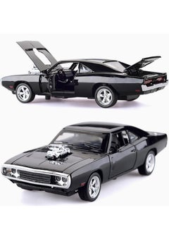 Generic Dodge Charger Car Model 1/32 With Sound effects and lighting effects Supercar Toy Gift Red  - Image 5