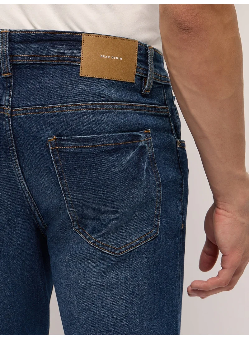 THE BEAR HOUSE Men’s Jeans Casual Stylish Everyday Denim for Work, Travel, Outings, Versatile Bottom Wear Suitable for All Occasions and Seasons