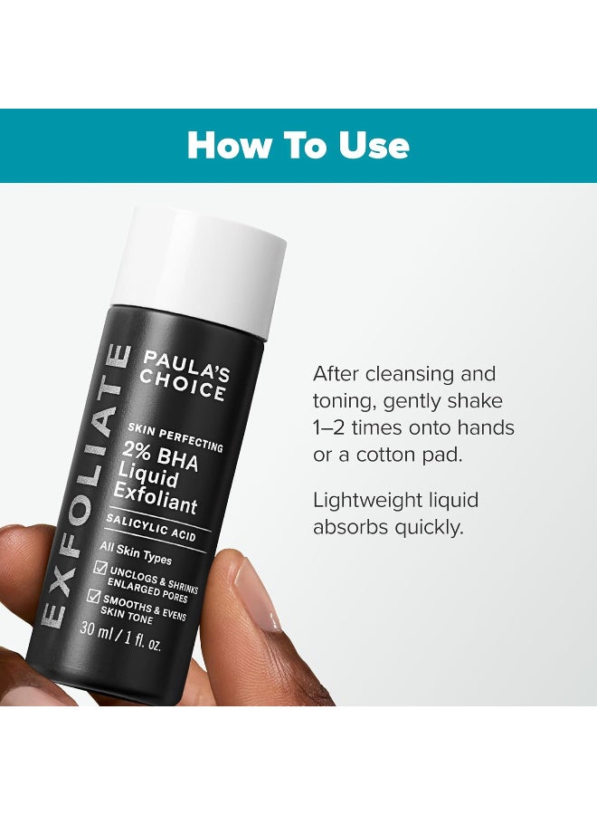 PAULA'S CHOICE Skin Perfecting 2% Bha Liquid Salicylic Acid Exfoliant for Blackheads and Enlarged Pores