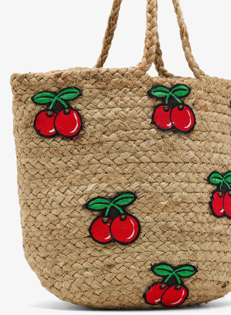 GLAMOROUS Top Handle Tote - Image 3