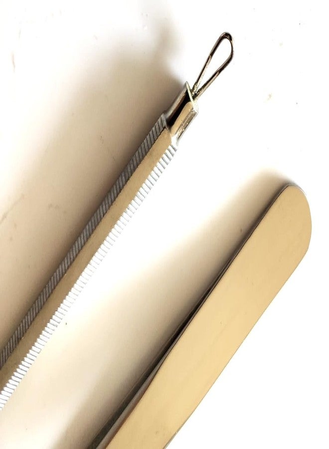 ميد تول ملقط الرؤوس السوداء من ميدتول - أداة احترافية ذات طرف فولاذي منحني لإزالة الرؤوس السوداء والشظايا الجراحية من رابيد فيتاليتي. أداة مثالية لإزالة الشوائب وحب الشباب، مما يعني بشرة وجه خالية من العيوب. - Image 3