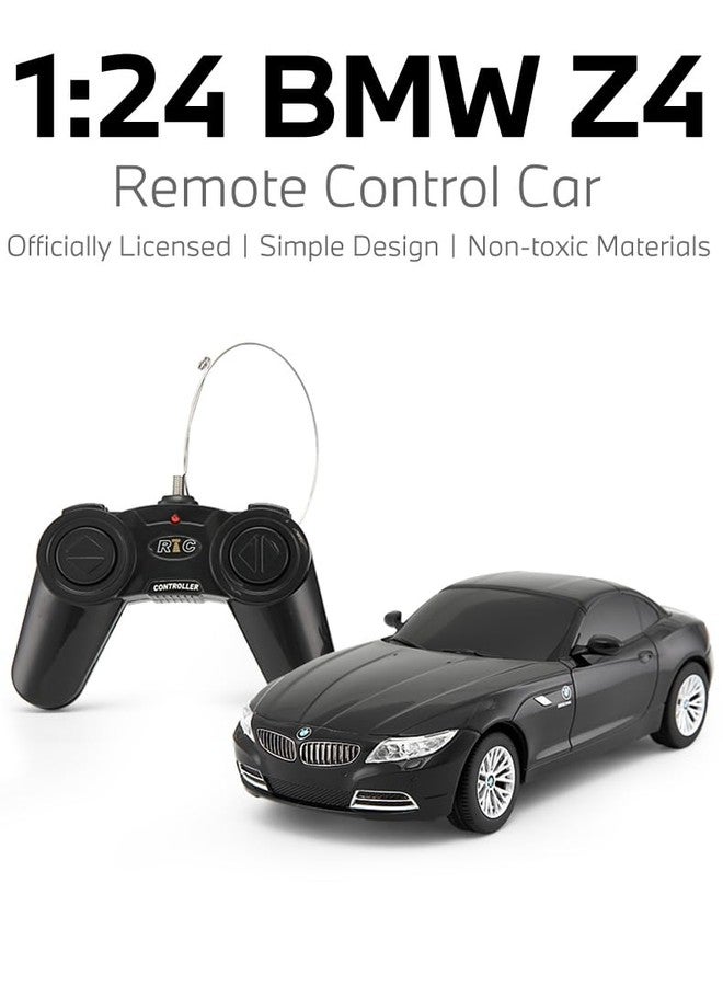 RASTAR 39700 1/24 BMW RC Car - Officially Licensed BMW Z4 Remote Control Car for Play and Display - Ideal Gift for Kids - Black - Image 2