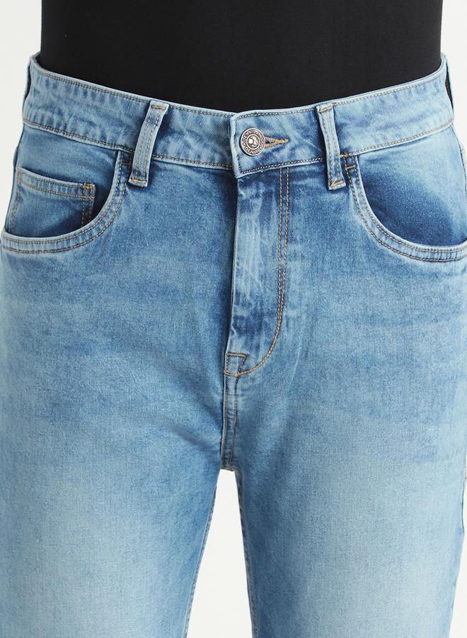 Dennis Lingo Mid Rise Slim Fit Faded Jeans - Image 3