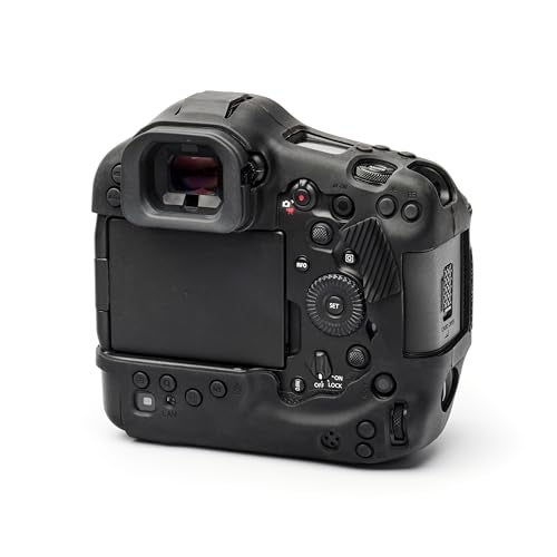 easyCover Protective Silicone Camera Case for Canon R1 Black - Image 3