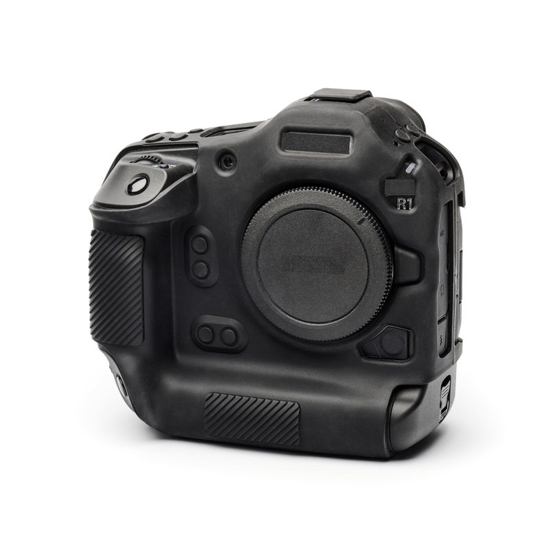 easyCover Protective Silicone Camera Case for Canon R1 Black - Image 2