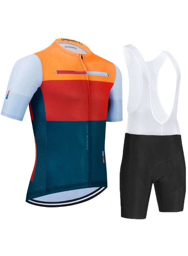 KUYING Summer Short Sleeved Cycling Suit Set  - Image 1