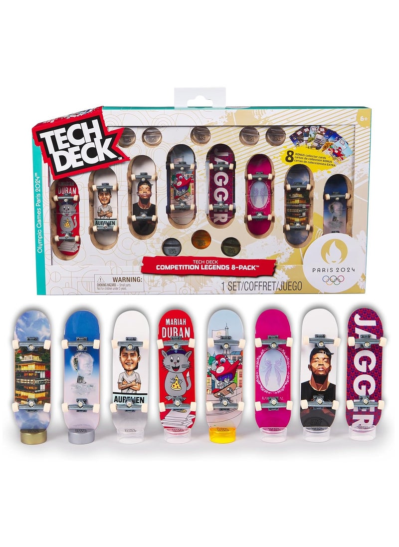 Tech Deck مجموعة Tech Deck Olympic Ramp مقاس 96 مم مكونة من 8 قطع  - Image 1