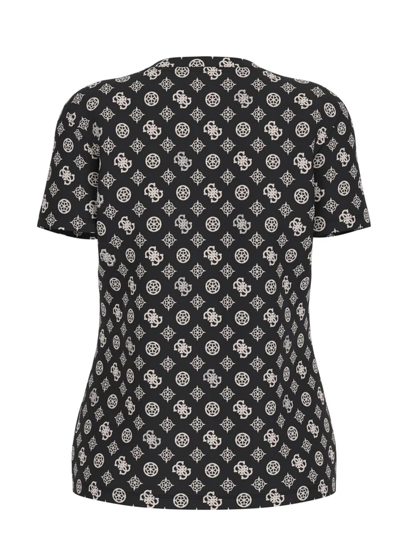 GUESS Gloria Peony Short Sleeve  T-Shirt