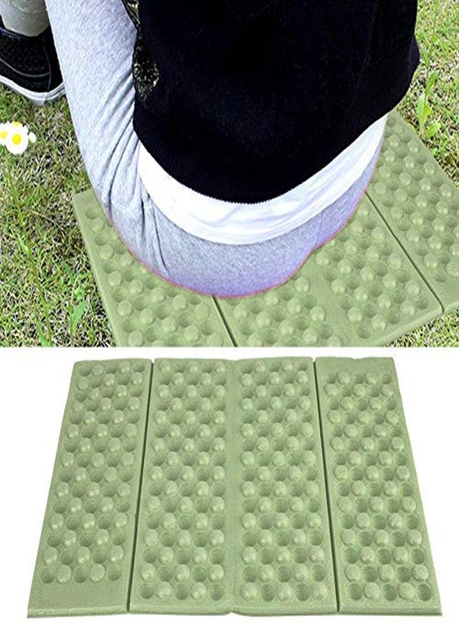 VGEBY1 Camping Foam Pad, Foldable Seat Cushion Waterproof Folding Camping Mat Foam Seat Pad (Green+Black) - Image 4