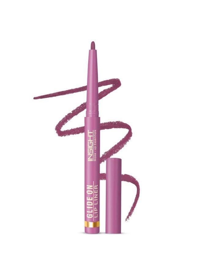 Insight Cosmetics Glide On Lip Liner | One Swipe Smooth Application | Long Lasting Lip Pencil,0.3 Gm,19 - Image 1