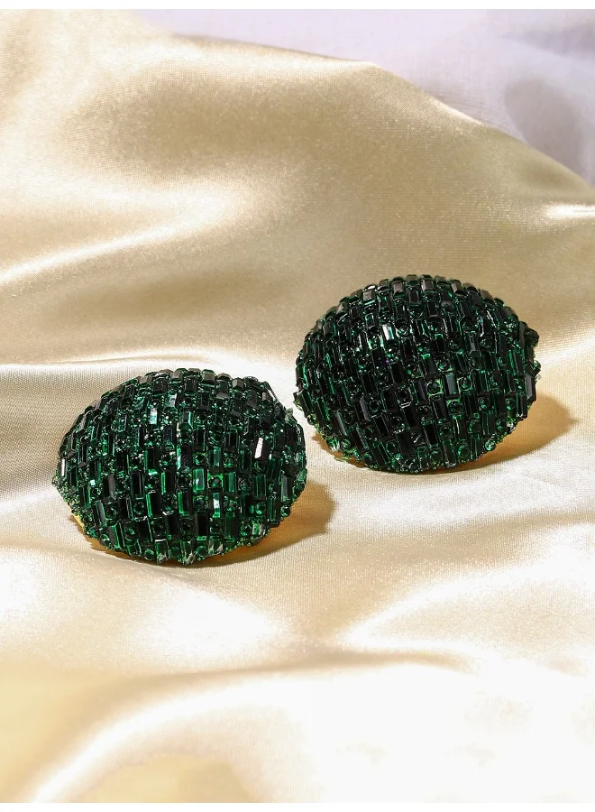 SOHI Mirror Artificial Stud Earring Jewellery