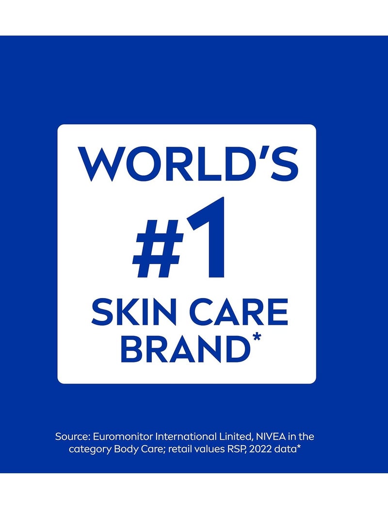 Nivea - NIVEA Sensitive and Radiant Body Lotion for Sensitive Skin, Unscented Body Lotion With Hypoallergenic Formula, 16.9 Fl Oz Pump Bottle - Image 1