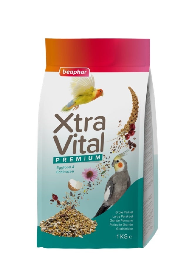 beaphar XtraVital Large Parakeet - 1KG