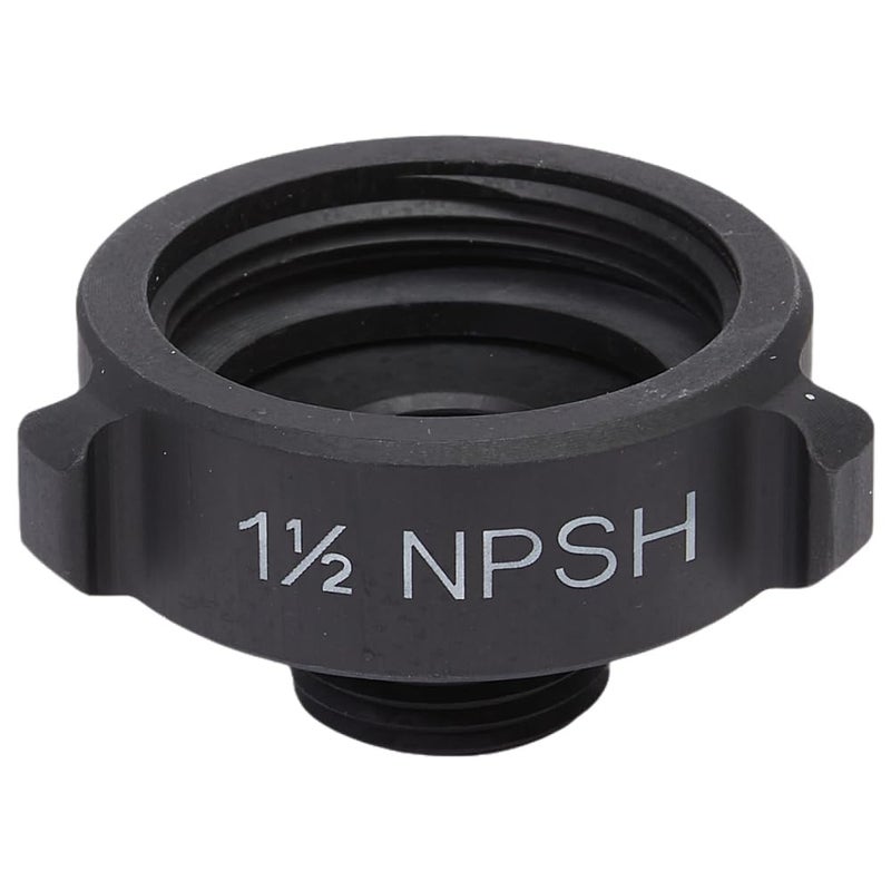 FireHoseDirect Aluminum 1 1/2" Female NPSH to Male Garden Hose Thread (GHT) Adapter - Image 3