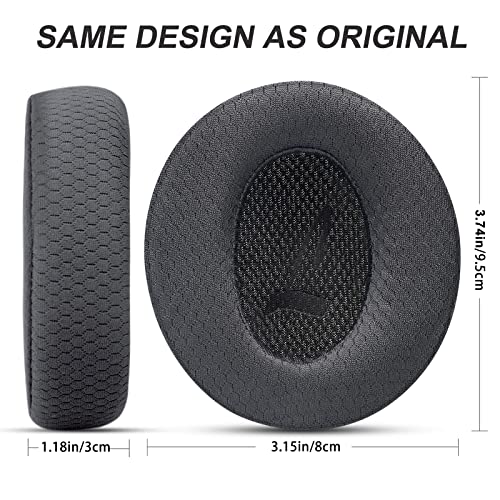 G GVOEARS GVOEARS Upgraded Ear Pads Replacement for Sennheiser HD4.50BT HD4.50BTNC HD4.40BT Headsets Earpad, Earpad Cushions for Sennheiser HD450BT, Comfortable Sponge | Added Thickness | Mesh Fabric - Image 3