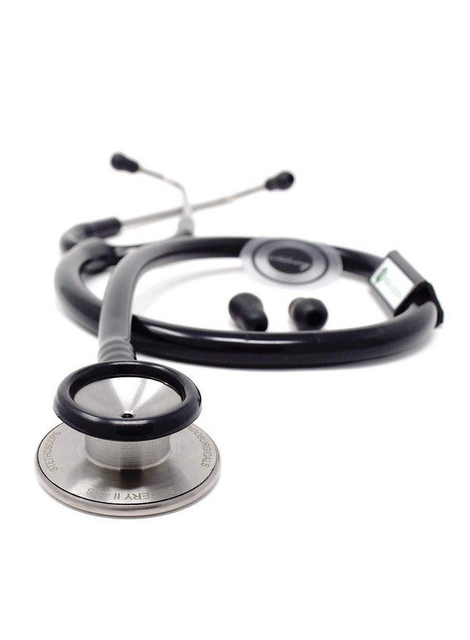 آي إس إندوسيرجيكالز سماعة الطبيب IS IndoSurgicals Silvery Ii-Ss (أسود) - Image 1