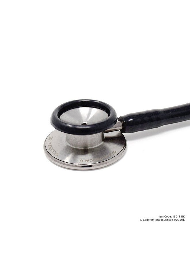 آي إس إندوسيرجيكالز سماعة الطبيب IS IndoSurgicals Silvery Ii-Ss (أسود) - Image 3