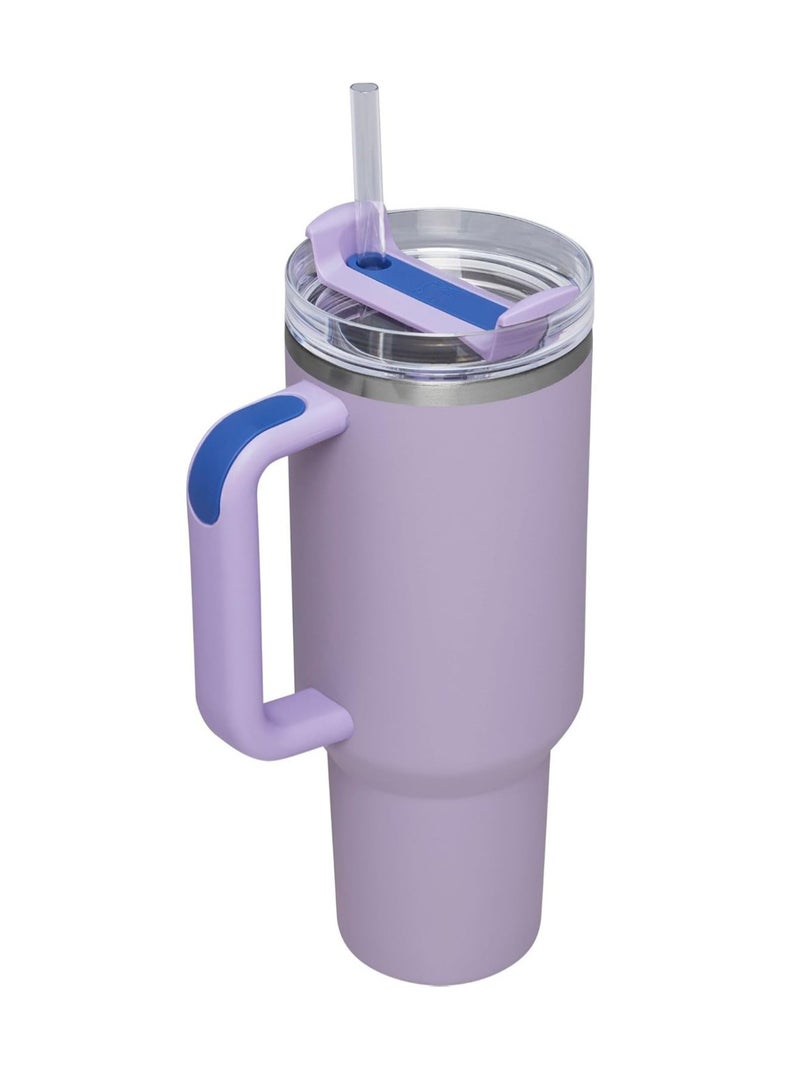 Stanley Quencher H2.0 FlowState Stainless Steel Vacuum Insulated Tumbler with Lid and Straw for Water, Iced Tea or Coffee, Smoothie and More 40oz - Image 2