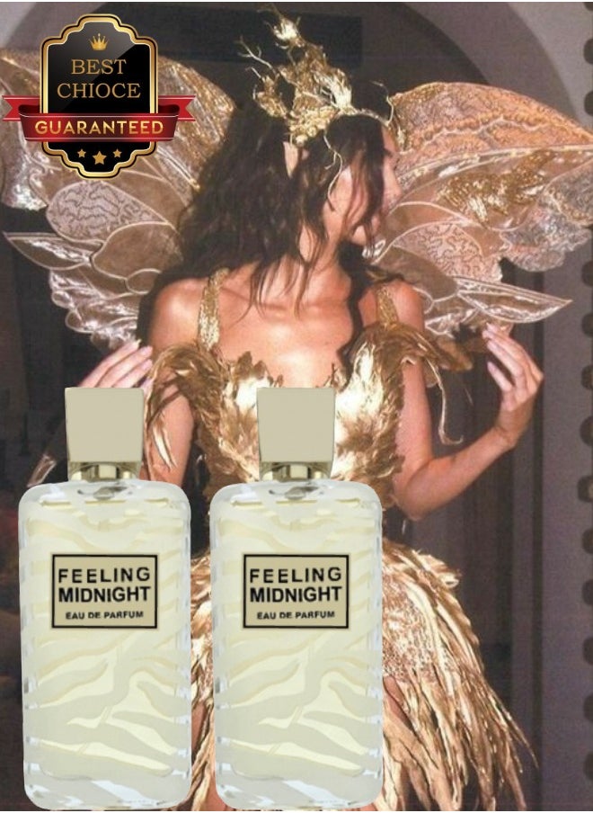 Feeling - 2 Pieces Feeling Midnight Perfume 100ML - Image 1