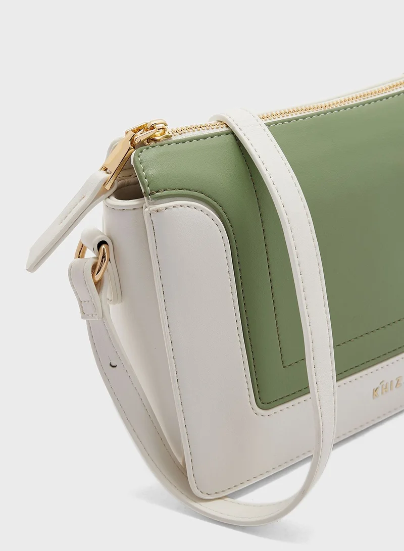 Khizana Colourblock Crossbody Bag