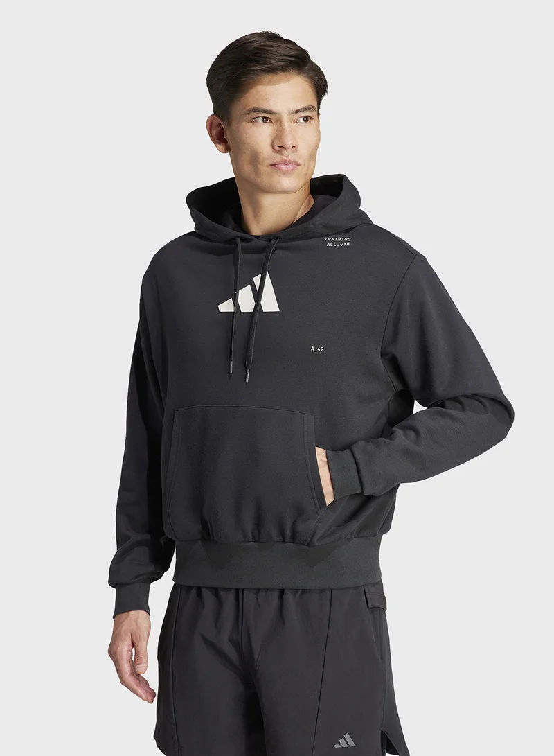 Adidas Track Gym Hoodie